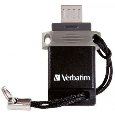 USB флеш накопичувач Verbatim 32GB DUAL OTG USB 2.0 (49843)