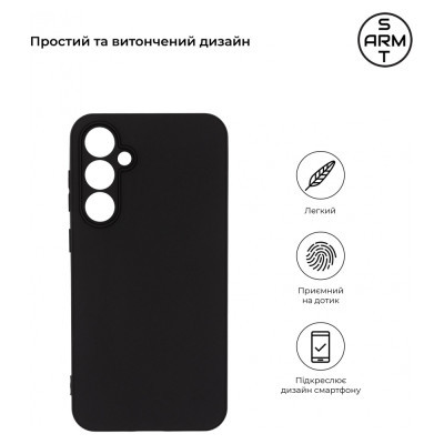 Чохол до мобільного телефона Armorstandart Matte Slim Fit Samsung S23FE 5G Camera cover Black (ARM69607)