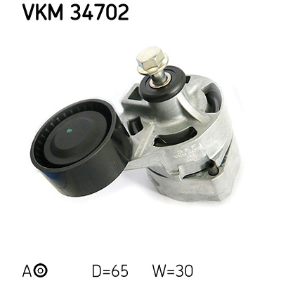 Натягувач ременя з роликом SKF VKM 34702