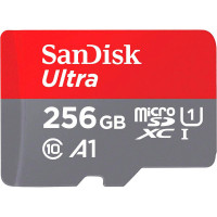 Карта пам'яті SanDisk 256GB microSD class 10 UHS-I Ultra (SDSQUAC-256G-GN6MN)