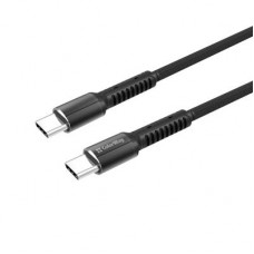 Дата кабель Type-C - Type-C 1.0m (PD Fast Charging) 3.0А (68W) ColorWay (CW-CBPDCC030-GR)