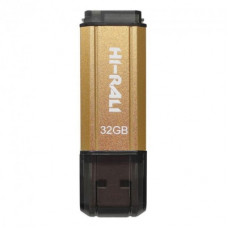 USB флеш накопичувач Hi-Rali 32GB Stark Series Gold USB 2.0 (HI-32GBSTGD)