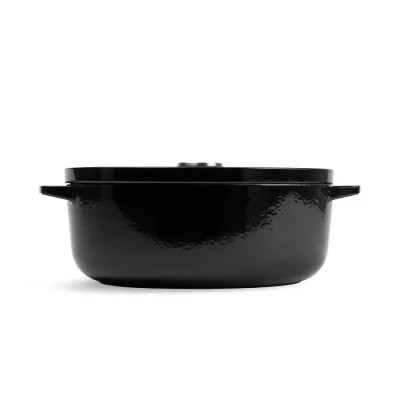 Гусятниця KitchenAid Cast Iron 30 см 5,6 л Чорна (CC006064-001)