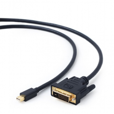 Кабель мультимедійний miniDisplayPort to DVI 1.8m Cablexpert (CC-mDPM-DVIM-6)