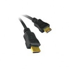 Кабель мультимедійний HDMI A to HDMI C (mini), 1.8m Viewcon (VD 091-1,8м.)