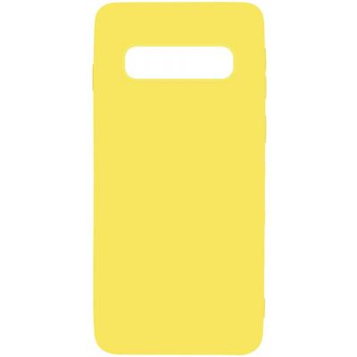 Чохол до мобільного телефона Toto 1mm Matt TPU Case Samsung Galaxy S10 Yellow (F_93863)