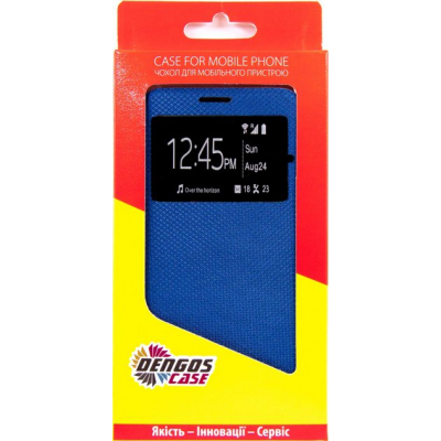 Чохол до мобільного телефона Dengos Samsung Galaxy A52 (blue) (DG-SL-BK-283)