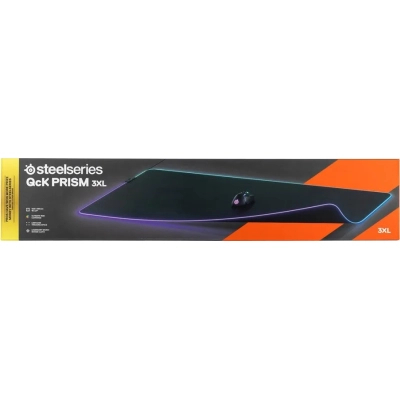 Килимок для мишки SteelSeries QcK Prism Cloth 3XL Etail RGB Black (63512)