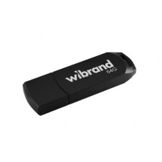 USB флеш накопичувач Wibrand 64GB Mink Black USB 2.0 (WI2.0/MI64P4B)