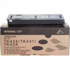 Тонер-картридж Integral Kyocera TK-435 chip, Black, 800г (12100040C)