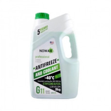 Антифриз NOWAX GREEN G11 5кг (NX05003)
