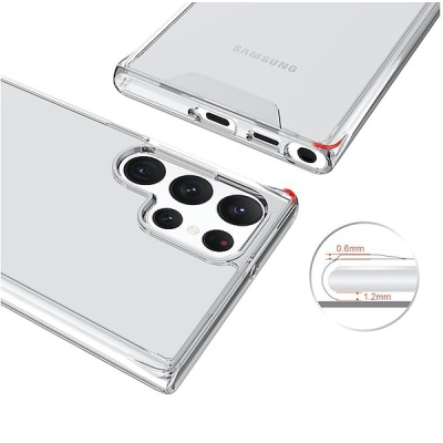 Чохол до мобільного телефона BeCover Space Case Samsung Galaxy S22 Ultra 5G SM-S908 Transparancy (708256)