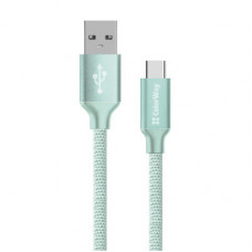 Дата кабель USB 2.0 AM to Type-C 2.0m mint ColorWay (CW-CBUC008-MT)