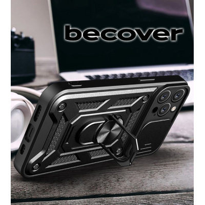 Чохол до мобільного телефона BeCover Military Apple iPhone 14 Pro Max Black (708176)
