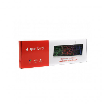 Клавіатура Gembird KB-UML-01-UA USB Black (KB-UML-01-UA)
