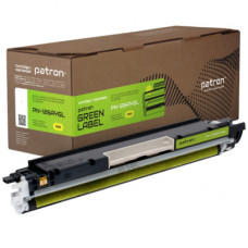 Тонер-картридж Patron HP 126A (CE312A) Green Label, yellow (PN-126AYGL)