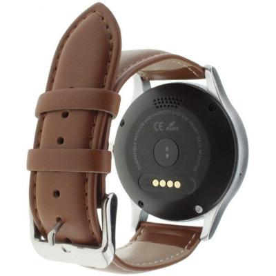 Смарт-годинник UWatch K88H Brown Leather Strap (F_59769)