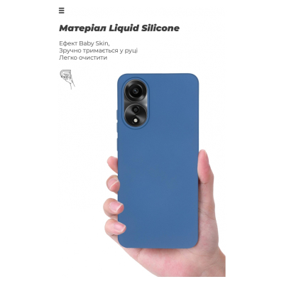 Чохол до мобільного телефона Armorstandart ICON Case OPPO A78 4G Dark Blue (ARM69633)