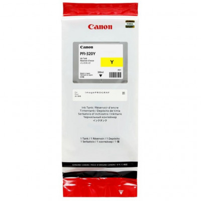 Картридж Canon PFI-320 Yellow, 300ml (2893C001AA)