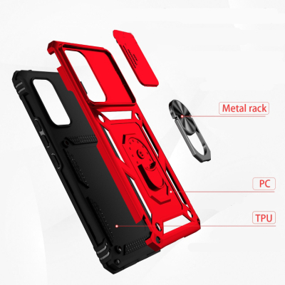 Чохол до мобільного телефона BeCover Military Samsung Galaxy A04 SM-A045 Red (708218)