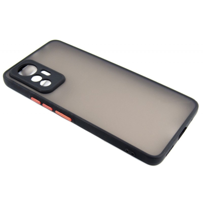 Чохол до мобільного телефона Dengos Matte Xiaomi 12 Lite (black) (DG-TPU-MATT-127)