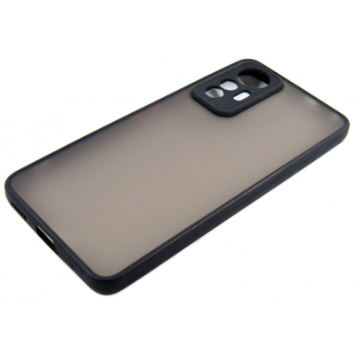Чохол до мобільного телефона Dengos Matte Xiaomi 12 Lite (black) (DG-TPU-MATT-127)