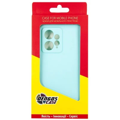 Чохол до мобільного телефона Dengos Xiaomi Redmi Note 12 4G Case + Glass (Ice blue) (DG-KM-83)