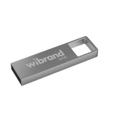 USB флеш накопичувач Wibrand 64GB Shark Silver USB 2.0 (WI2.0/SH64U4S)