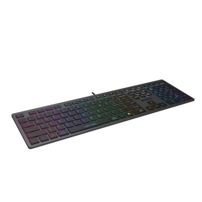Клавіатура A4Tech FX60H USB Grey Neon backlit