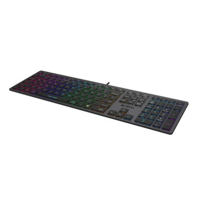 Клавіатура A4Tech FX60H USB Grey Neon backlit