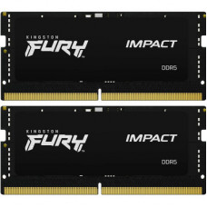 Модуль пам'яті для ноутбука SoDIMM DDR5 32GB (2x16GB) 6000 MHz Impact Kingston Fury (ex.HyperX) (KF560S38IBK2-32)