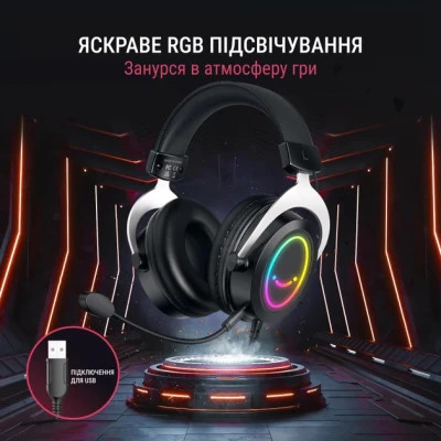 Навушники Fifine H3 RGB Black (H3)