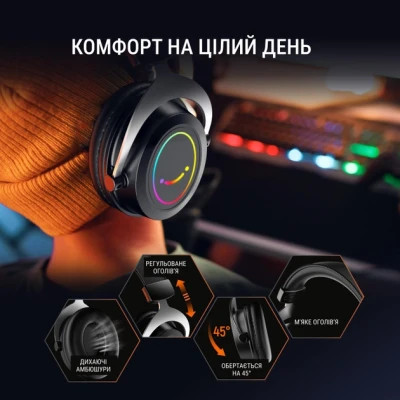 Навушники Fifine H3 RGB Black (H3)