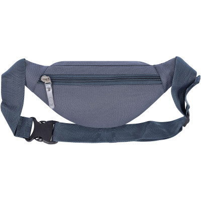 Сумка-бананка Bagland Bella 2 л. 321 сірий (0020266) (61312968)