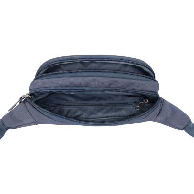 Сумка-бананка Bagland Bella 2 л. 321 сірий (0020266) (61312968)