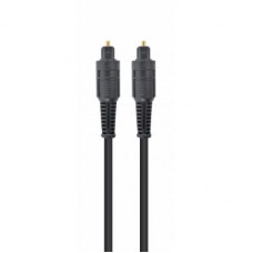 Кабель мультимедійний Optical Toslink M-M 1m black Cablexpert (CC-OPT-1M)