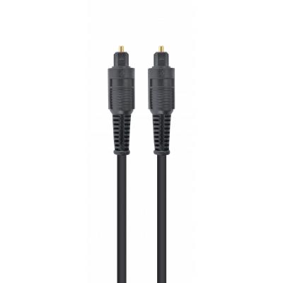 Кабель мультимедійний Optical Toslink M-M 1m black Cablexpert (CC-OPT-1M)