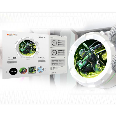 Система рідинного охолодження ID-Cooling SL360 WHITE