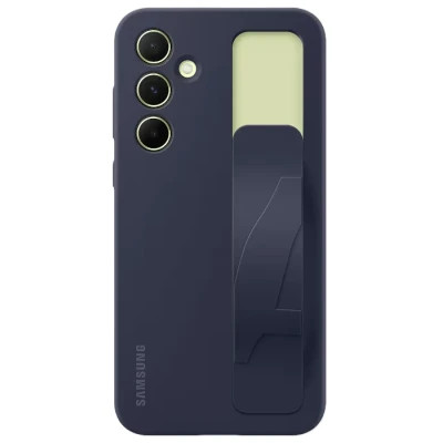Чохол до мобільного телефона Samsung A55 Standing Grip Case Blue Black (EF-GA556TBEGWW)
