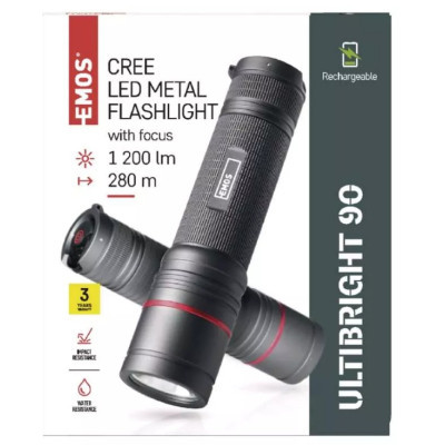 Ліхтар EMOS P3190 1200Lm Li-ion Metal (P3190)