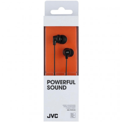 Навушники JVC HA-FX10 Black (HA-FX10-B-EF)