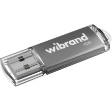 USB флеш накопичувач Wibrand 4GB Cougar Silver USB 2.0 (WI2.0/CU4P1S)