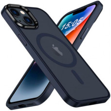Чохол до мобільного телефона 2E Basic Apple iPhone 15 Plus Soft Touch MagSafe Cover Dark Blue (2E-IPH-15PRM-OCLS-DL)