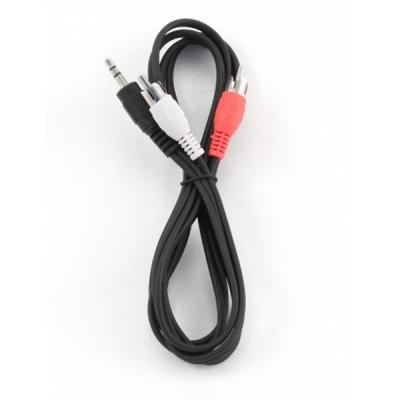 Кабель мультимедійний Jack 3.5mm папа/2RCA папа 1.5m Cablexpert (CCAB-458)