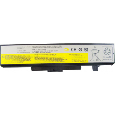 Акумулятор до ноутбука Lenovo IdeaPad Y480 L11N6Y01 5200mAh 6cell 11.1V Li-ion AlSoft (A41717)