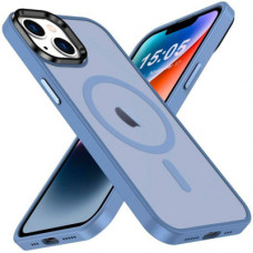 Чохол до мобільного телефона 2E Basic Apple iPhone 15 Plus Soft Touch MagSafe Cover Light Blue (2E-IPH-15PRM-OCLS-BL)