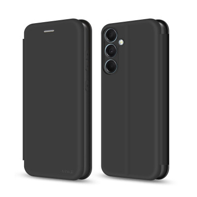 Чохол до мобільного телефона MAKE Samsung S23 FE Flip Black (MCP-SS23FEBK)