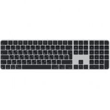 Клавіатура Apple Magic Keyboard with Touch ID Bluetooth/USB UA Black (MXK83UA/A)