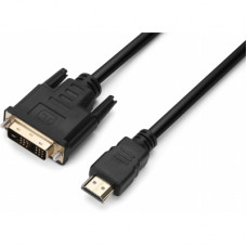 Кабель мультимедійний HDMI to DVI 3.0m Single Link 18+1 Premium Prologix (PR-HDMI-DVI-P-01-30-3m)