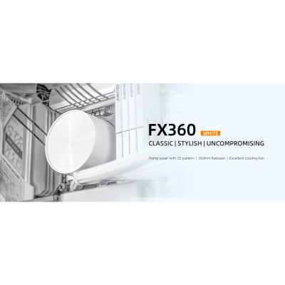 Система рідинного охолодження ID-Cooling FX360 White